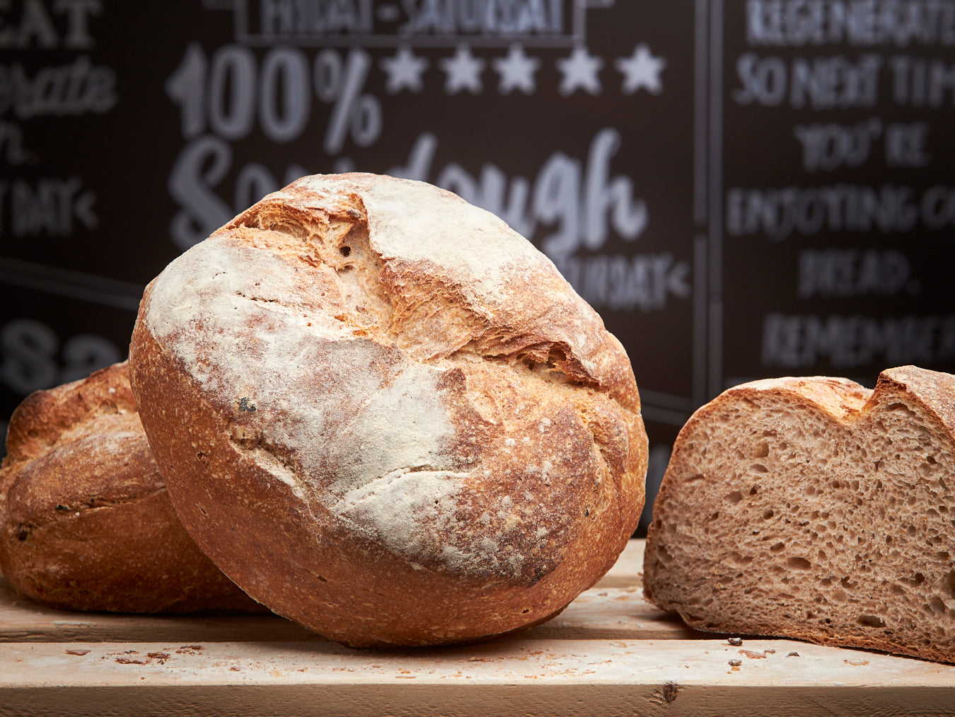 100% WHOLEMEAL Sourdough